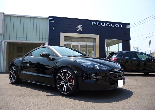 RCZ Rご納車させていただきました。