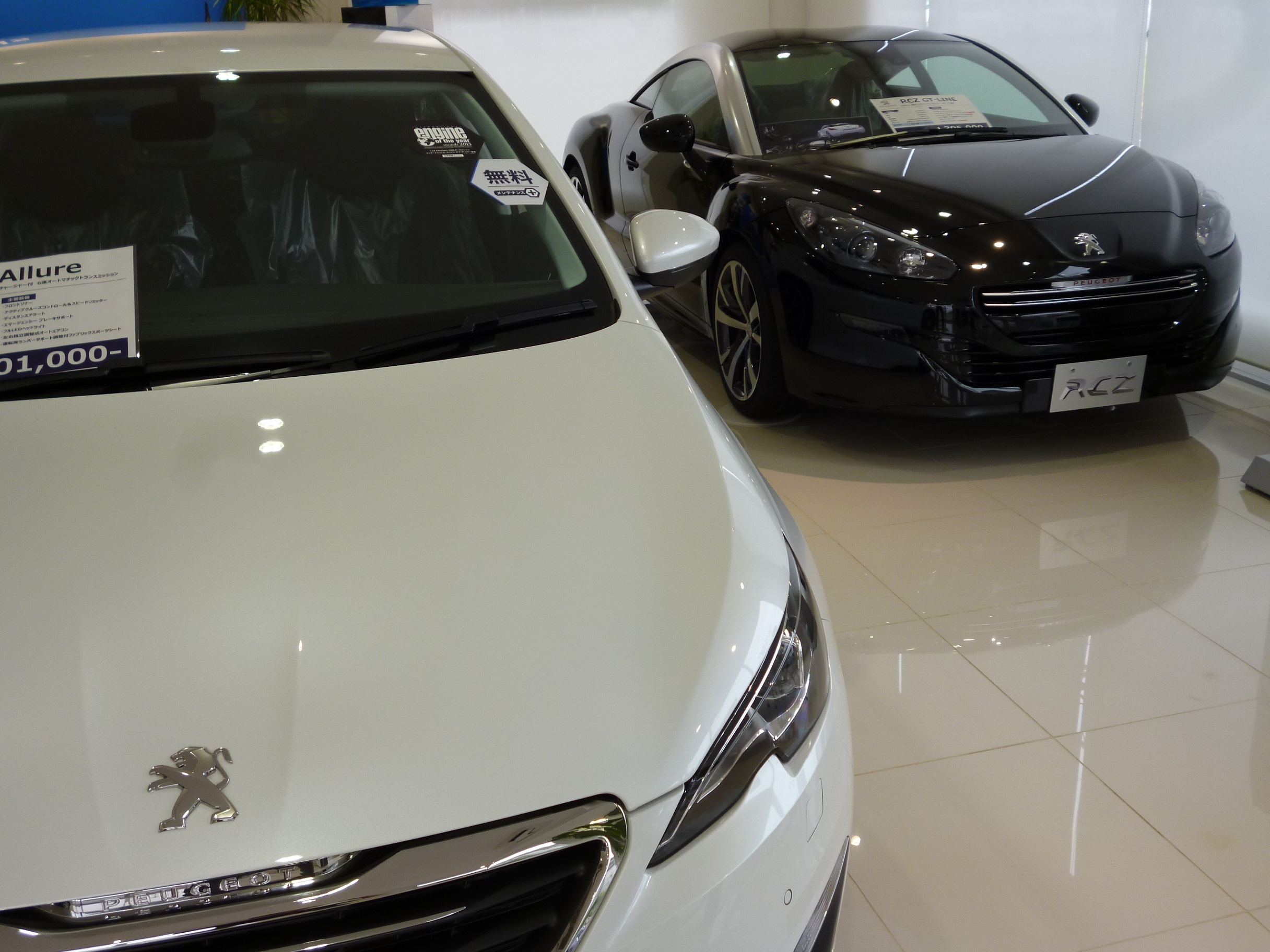 RCZ GT Line　展示車＆試乗車　ご用意しております♪♪