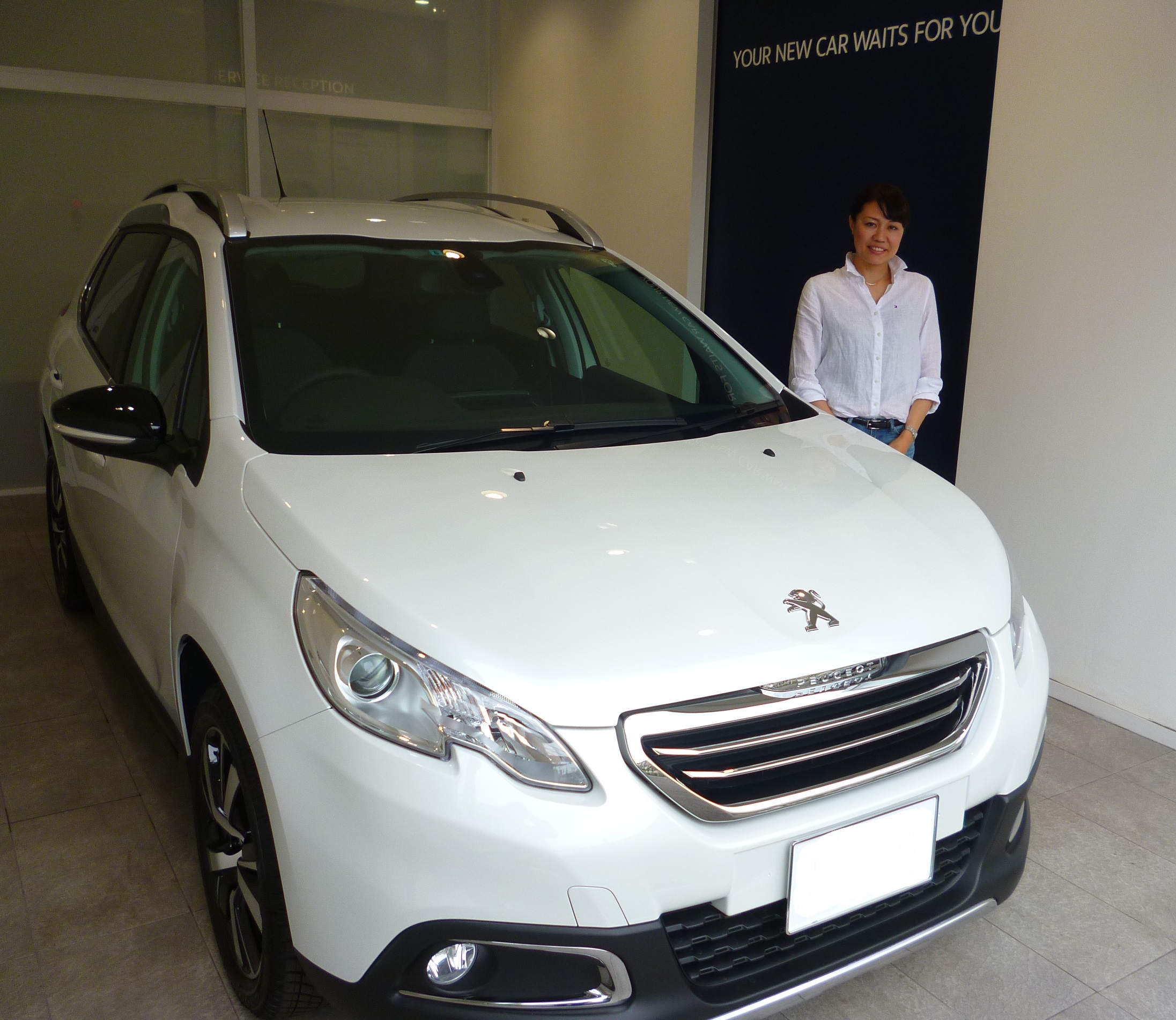 2008 CROSSCITY　PEARL WHITE♪　ご納車♪