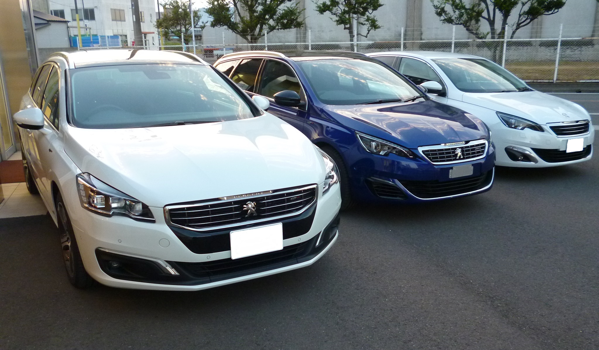 プジョーのBlueHDi搭載モデル　勢揃いしましたよー♪♪