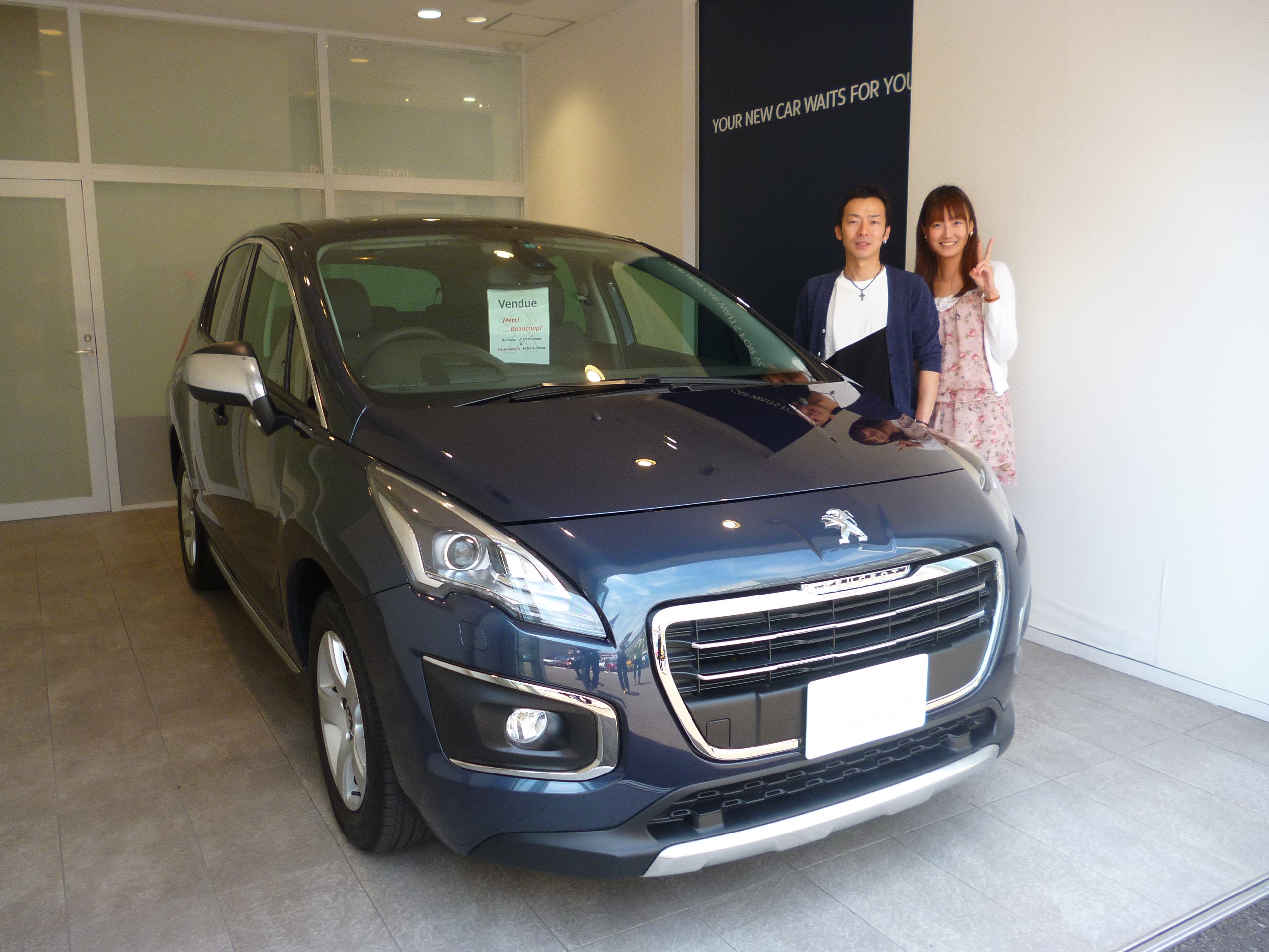 ご納車♪　まずは、弟ライオン様ご夫妻から、ご紹介。