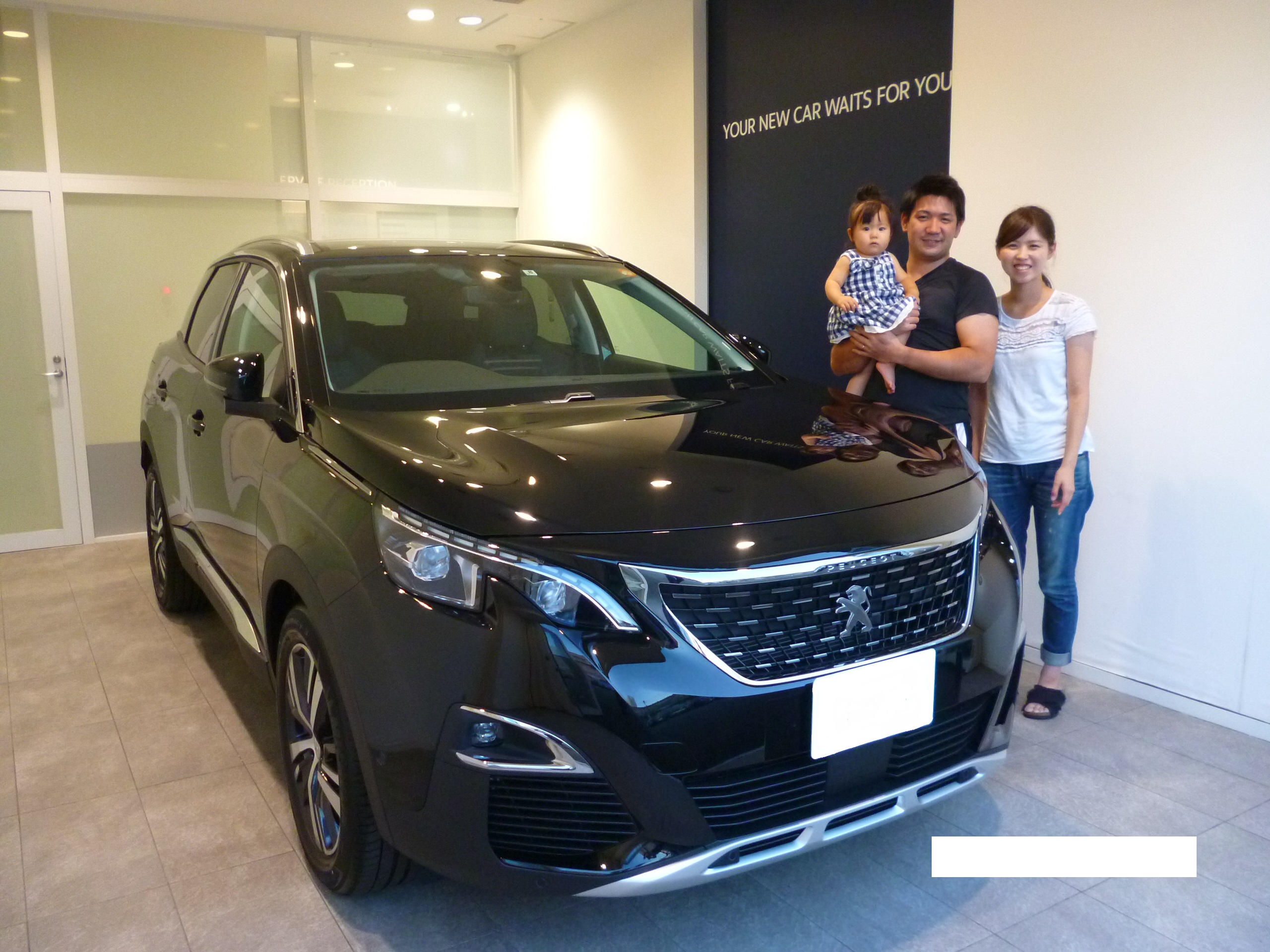 漆黒のNew 3008 ご納車♪