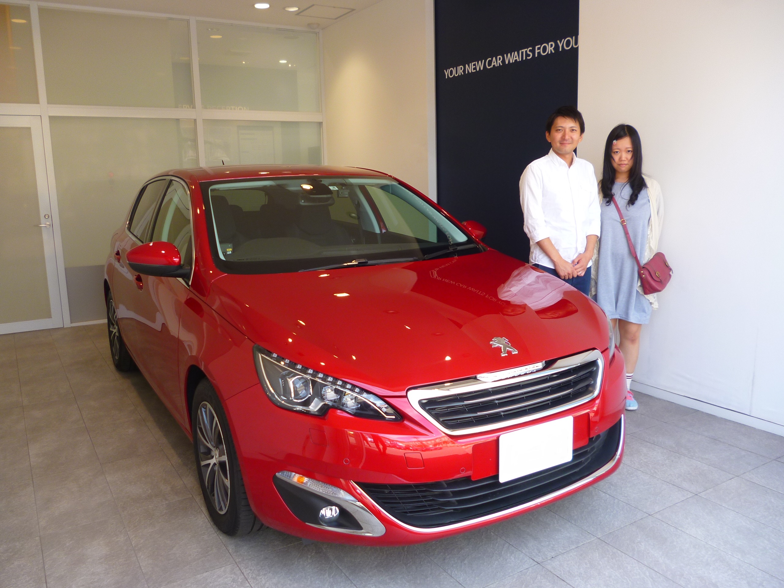 アルティメット・レッドの308HB、ご納車させて頂きました♪