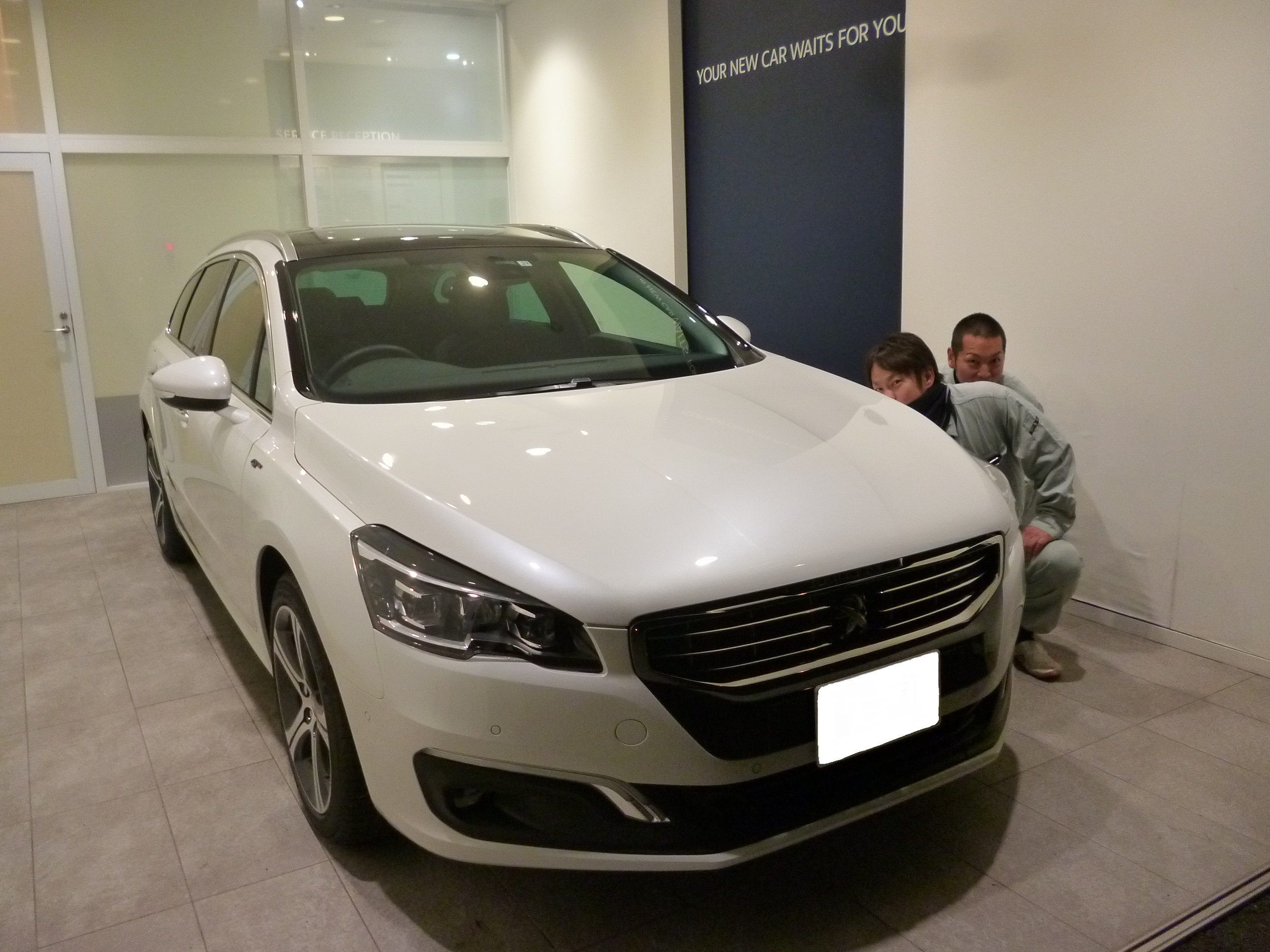 プジョーのフラッグシップモデル、508SW GT ご納車♪♪
