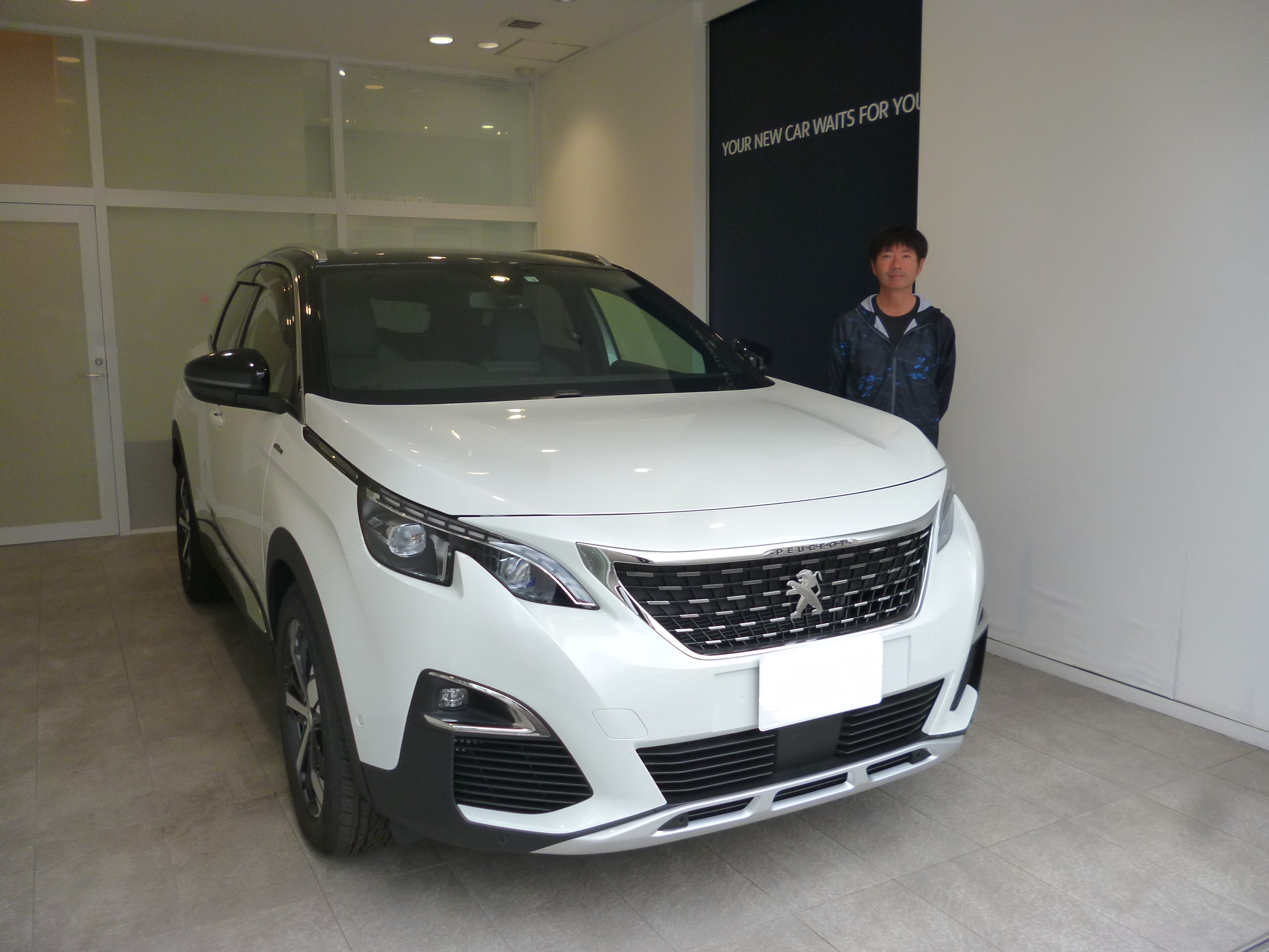 オートマも、SUVも、良いものでしょう♪　3008 GT LINE ご納車♪