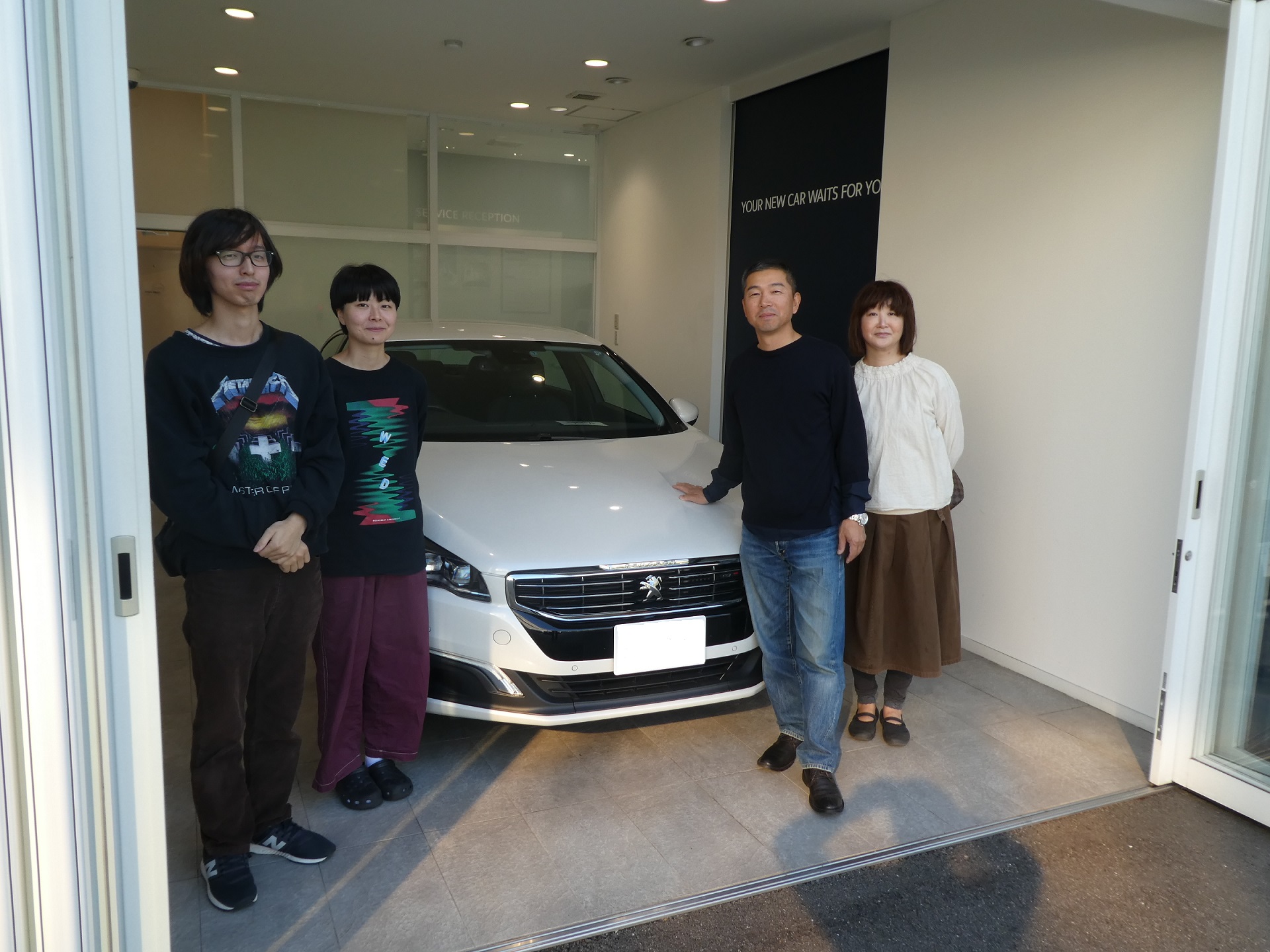 508GT BlueHDi 納車させて頂きました。