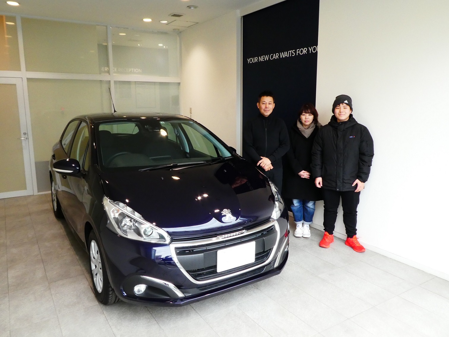 ２０８納車させて頂きました。