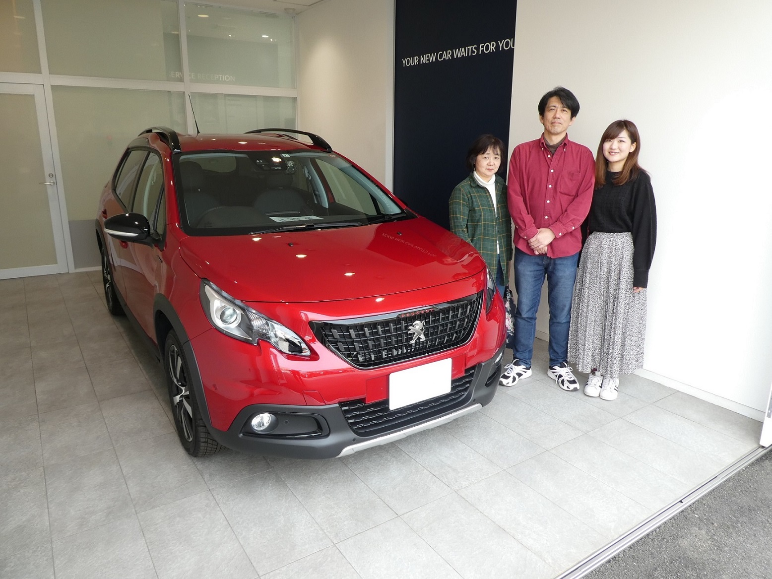 2008 GT Line 納車させて頂きました。