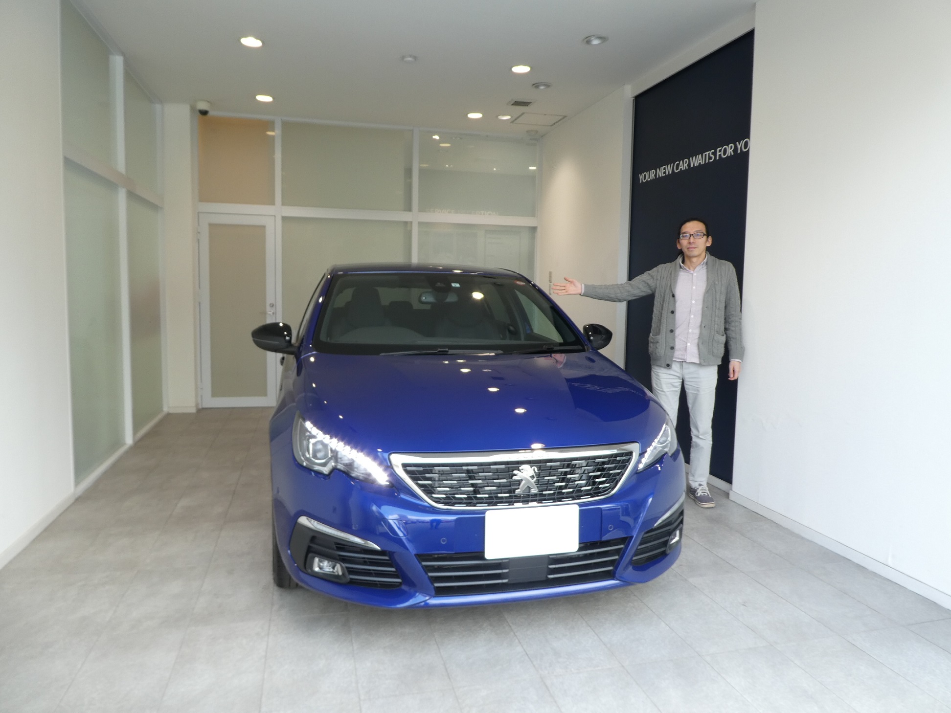  308 GT Line 1.5 BlueHDi納車させて頂きました。