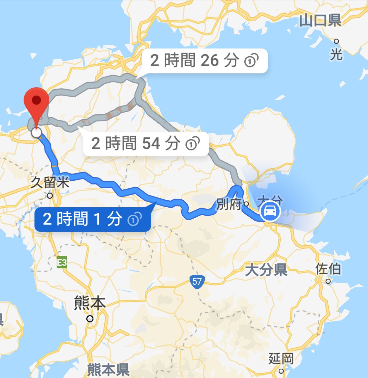 大型連休＋天候不順＝大分県の交通麻痺、の巻