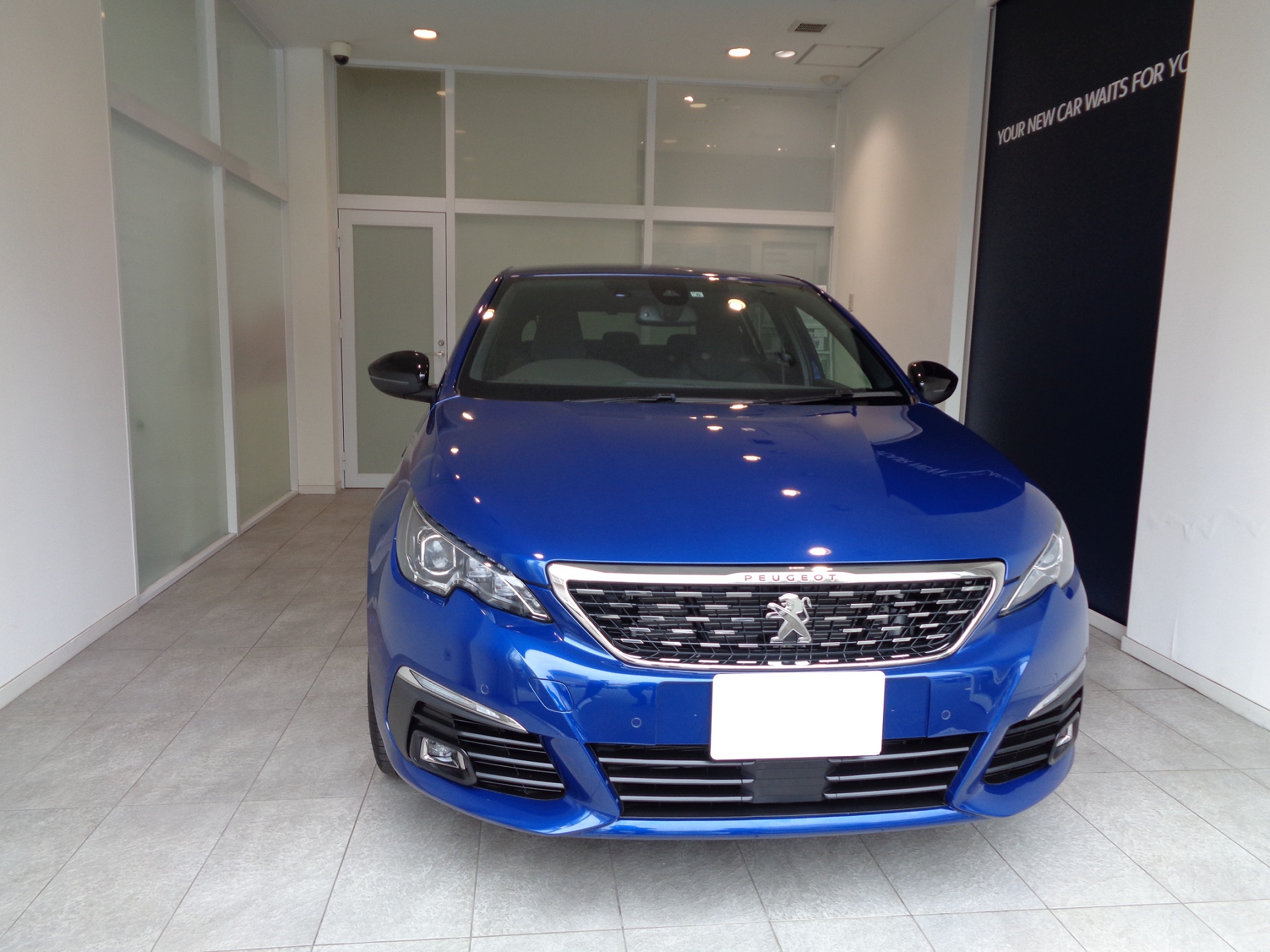  308 GT Line 納車させて頂きました。