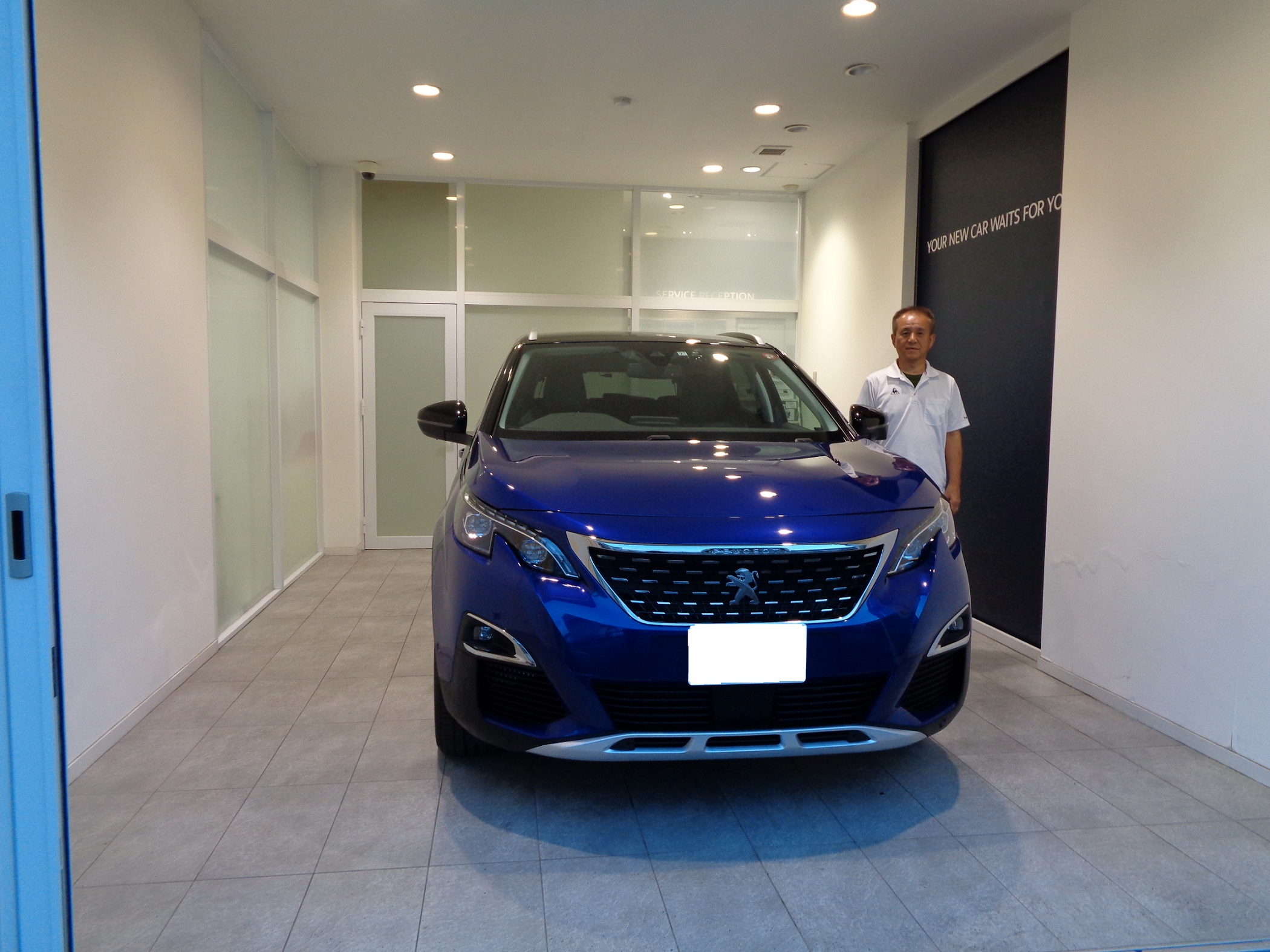 3008 BlueHDi Clean Edition 納車させて頂きました。
