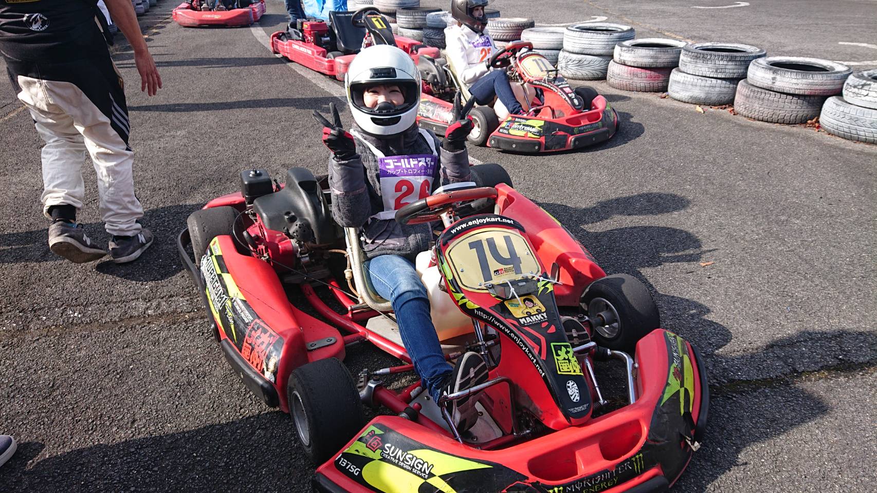 みんなでカート行ってきました(^^)/✨