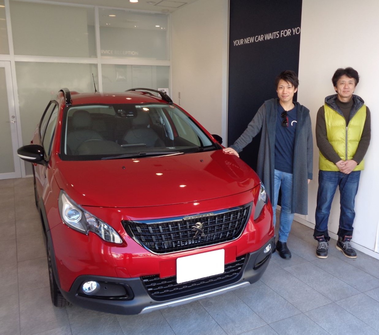 2008 GT Line Black Pack 納車しました。