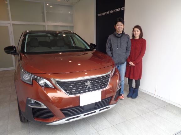 3008ご納車させて頂きました