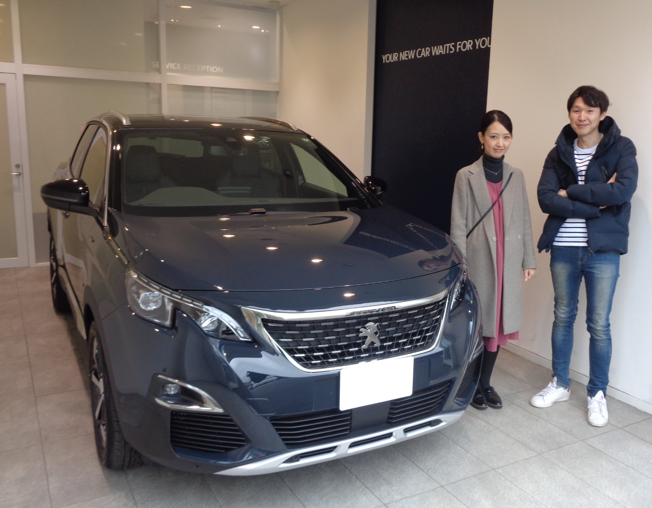 3008 GT Line BlueHDi 納車しました。