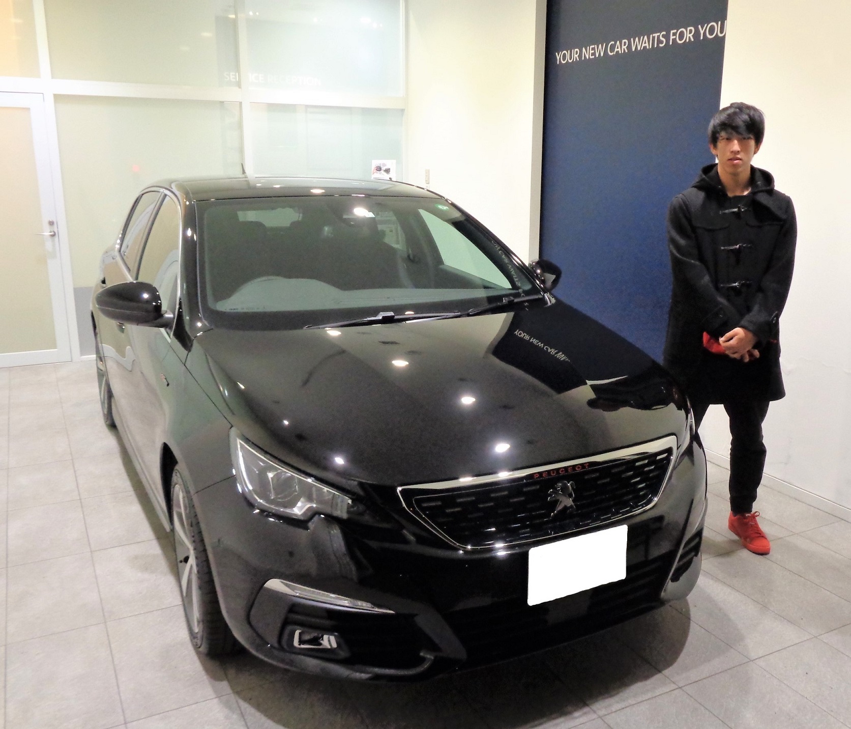 308 GTLine BlueHDi 納車しました。