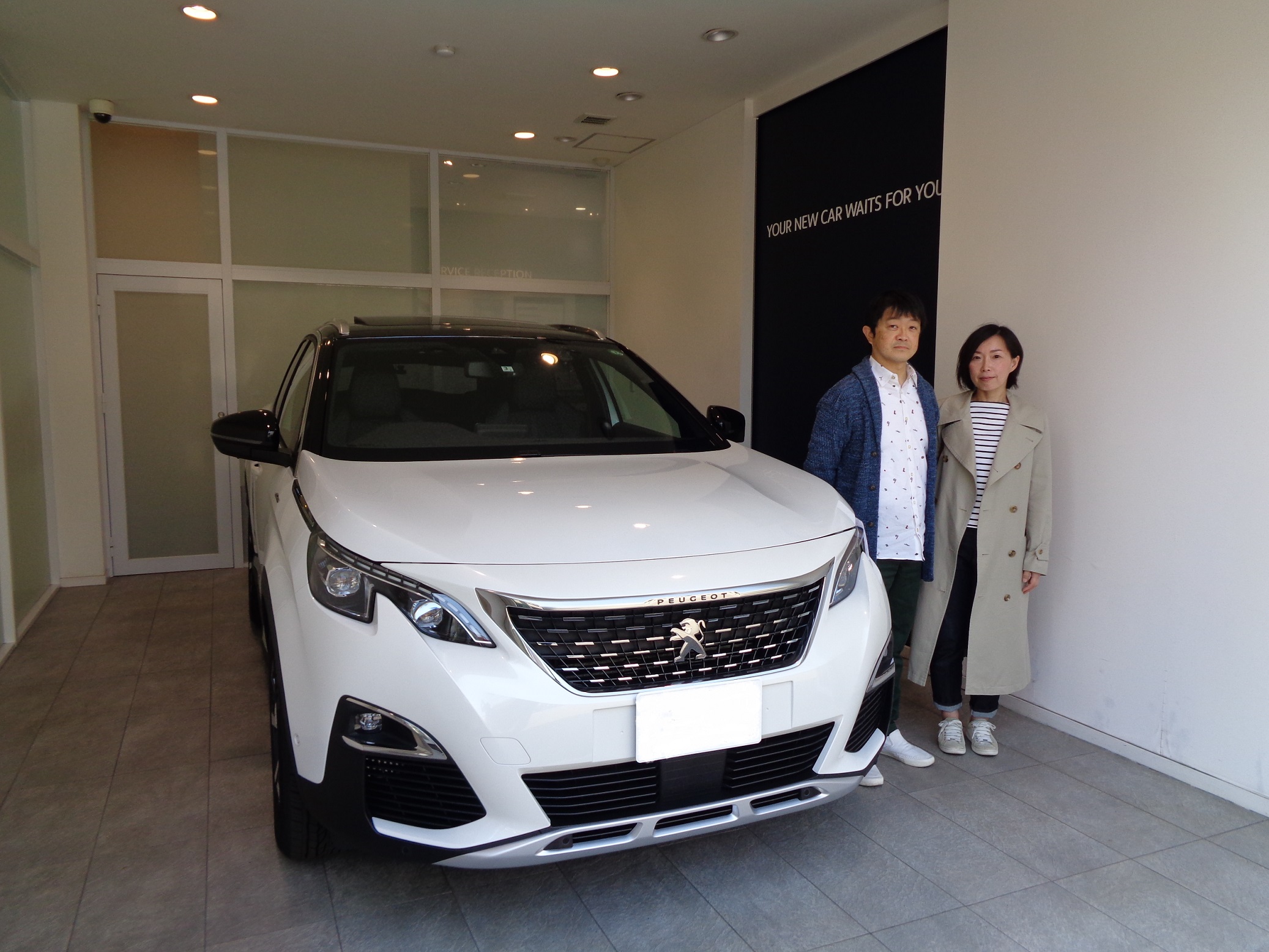 3008ご納車させて頂きました。