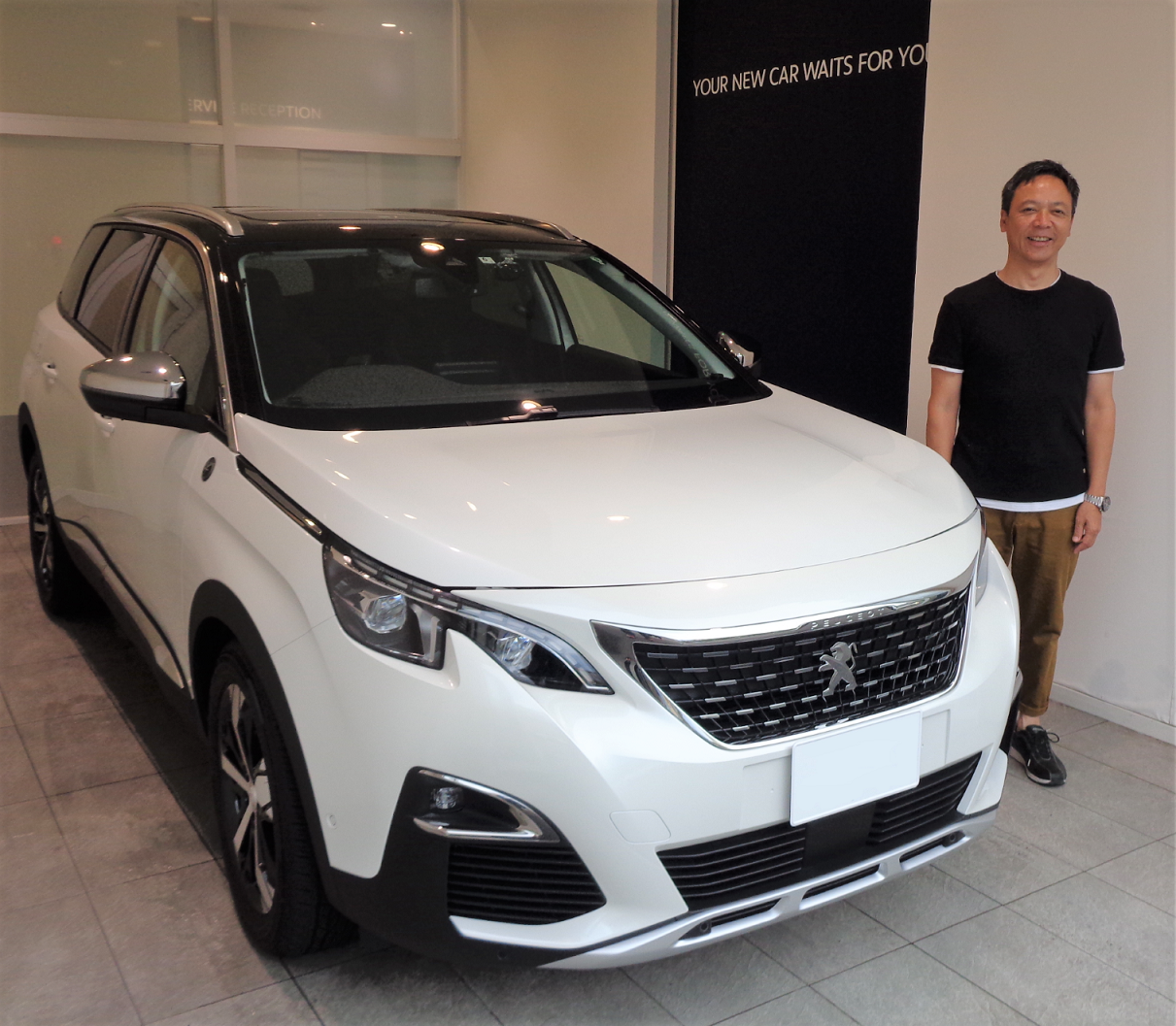 5008 CROSSCITY BlueHDi 納車しました。