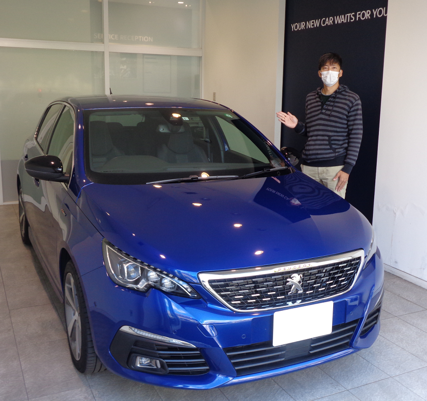 308 GTLine BlueHDi 納車しました。