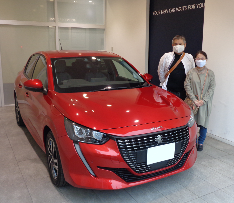 208 Allure 納車しました。