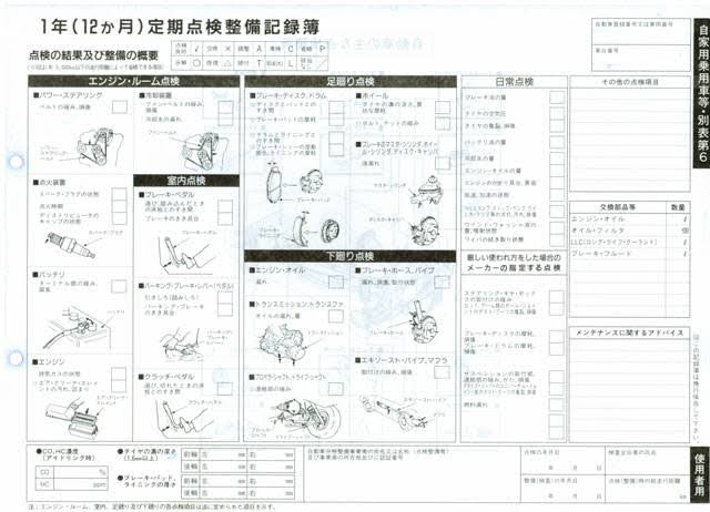 12ヶ月点検とは