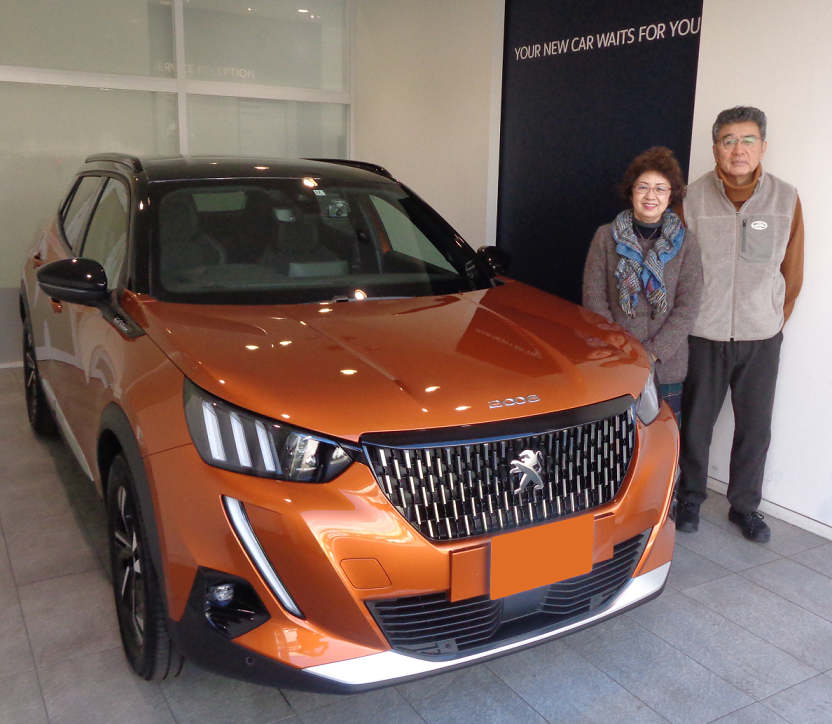 2008 GT Line 納車しました。