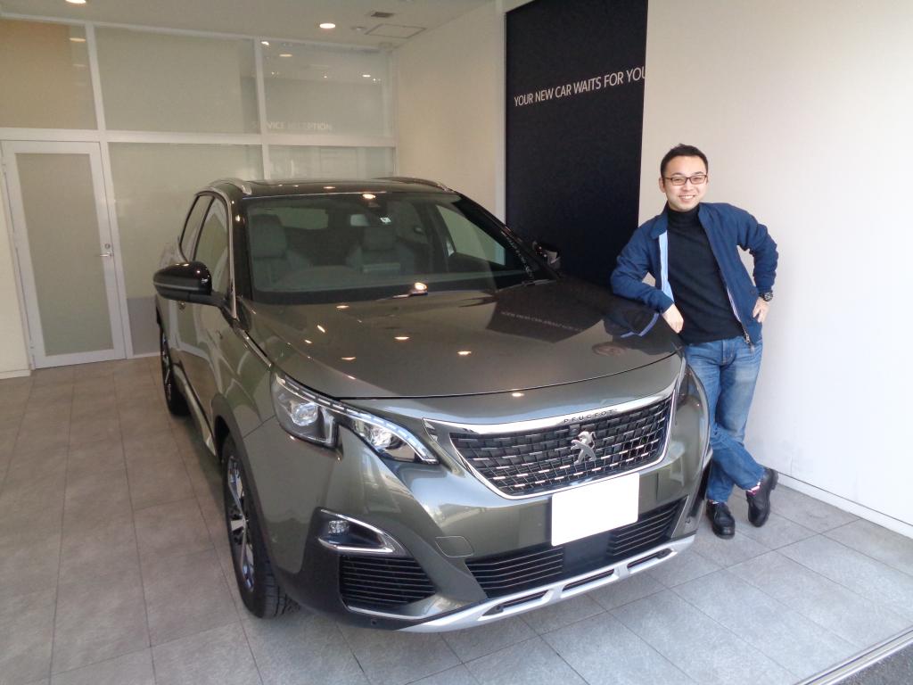 PEUGEOT 3008　納車式