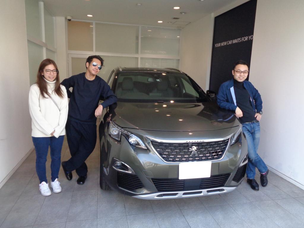 PEUGEOT 3008　納車式