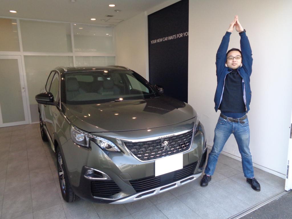 PEUGEOT 3008　納車式