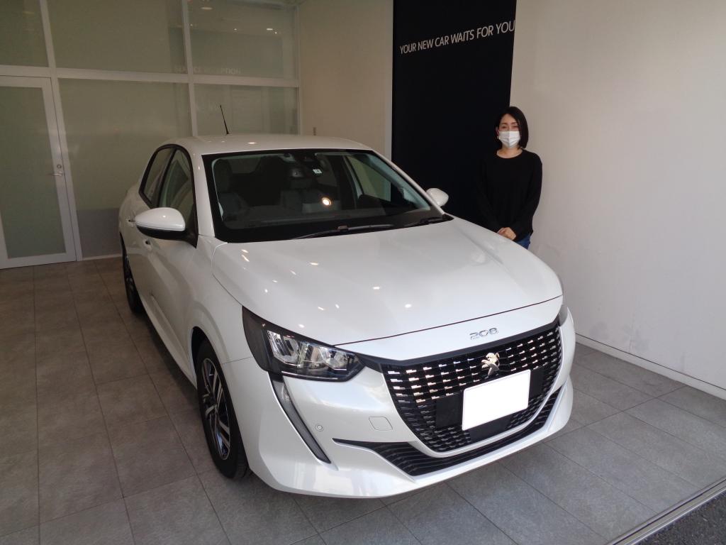 PEUGEOT 208　納車式