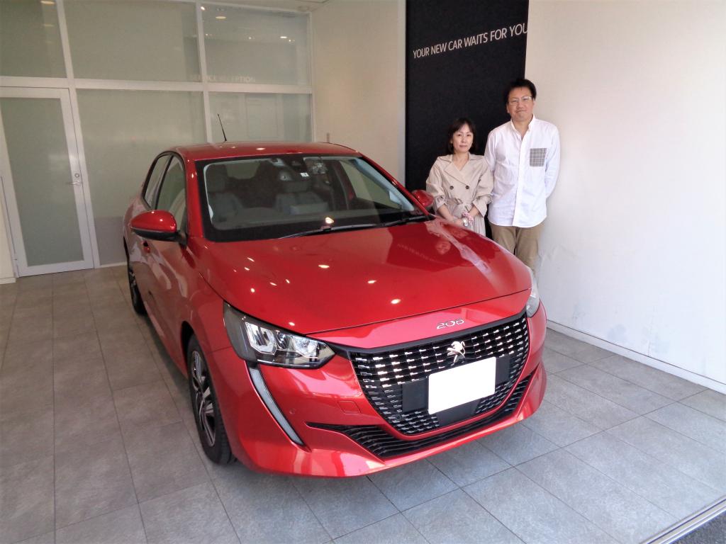 PEUGEOT 208　納車式