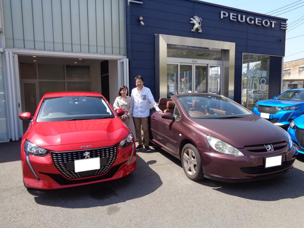 PEUGEOT 208　納車式