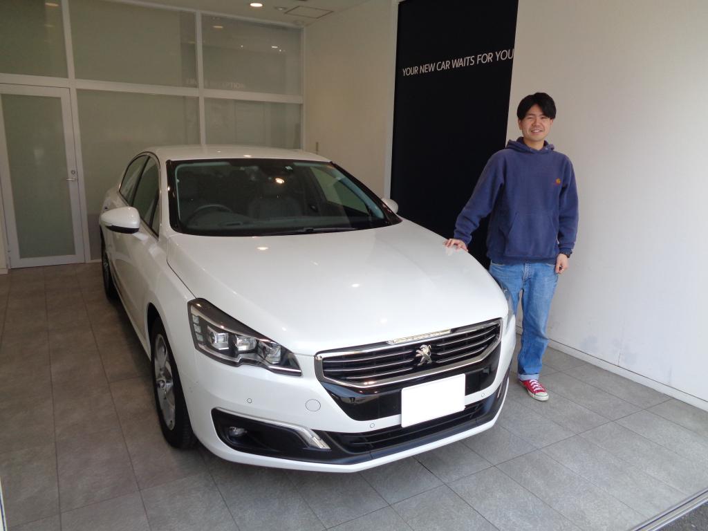 PEUGEOT ５０８　納車式
