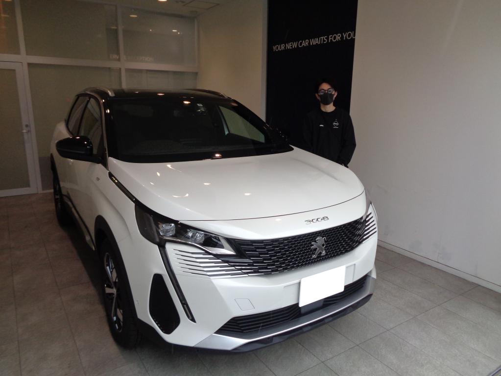 PEUGEOT　3008　GT　納車式