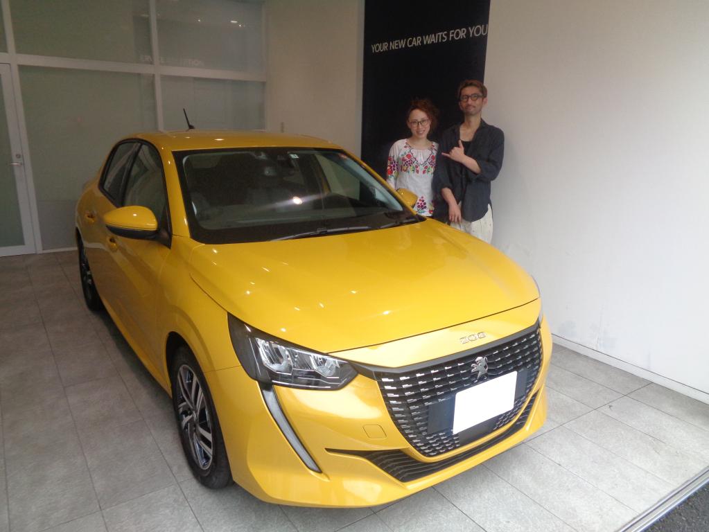 PEUGEOT　208　Allure　納車式