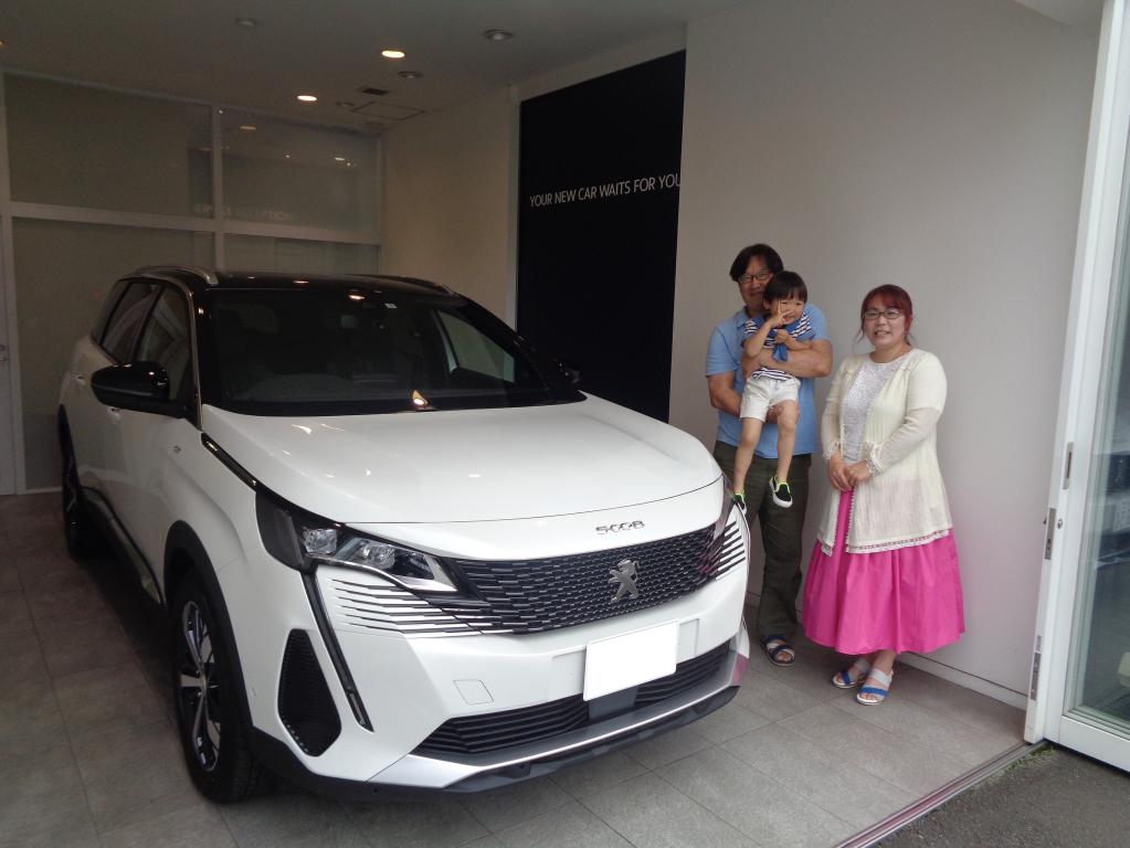 PEUGEOT 5008　納車式