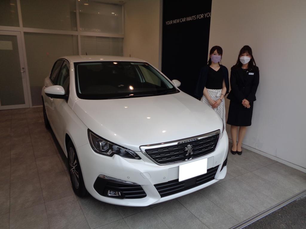 PEUGEOT 308　納車式