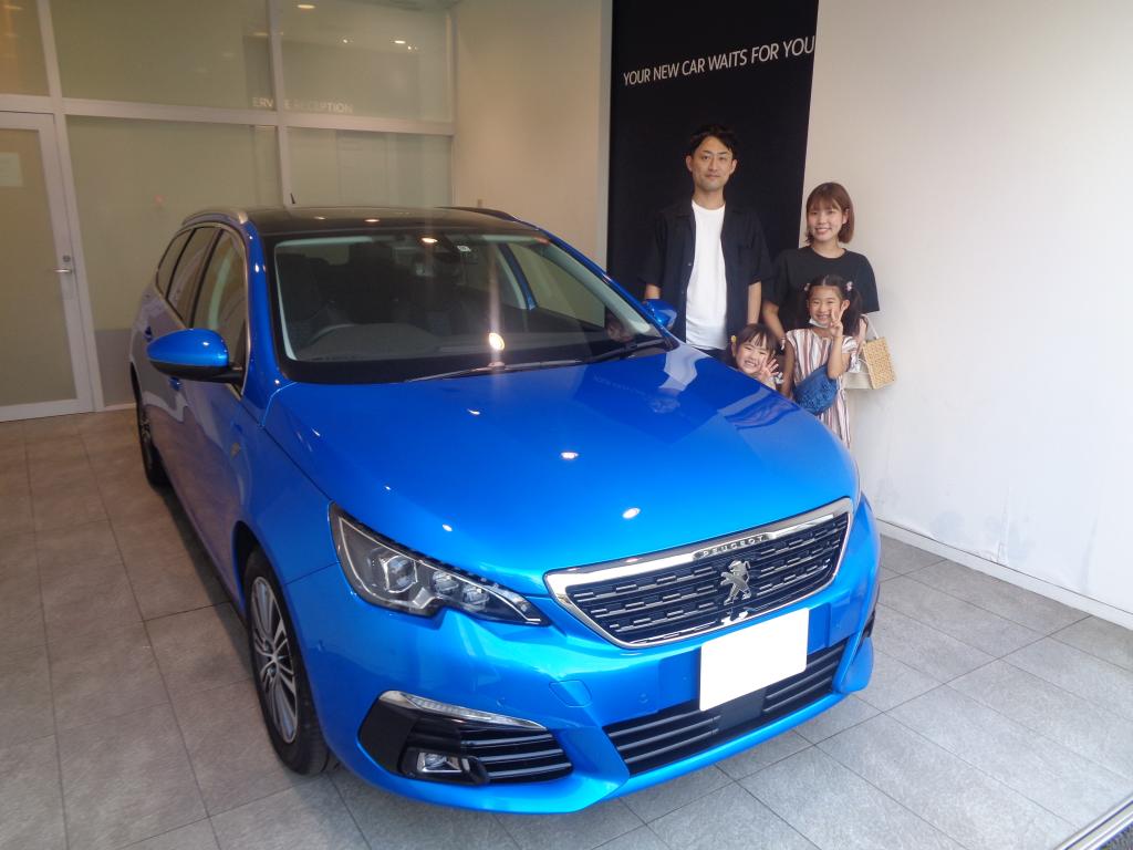 PEUGEOT　308SW  ROADTRIP 　納車式