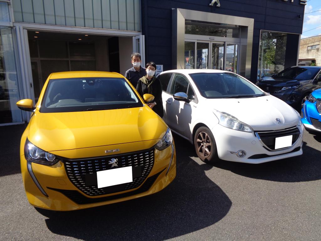 PEUGEOT 208　納車式