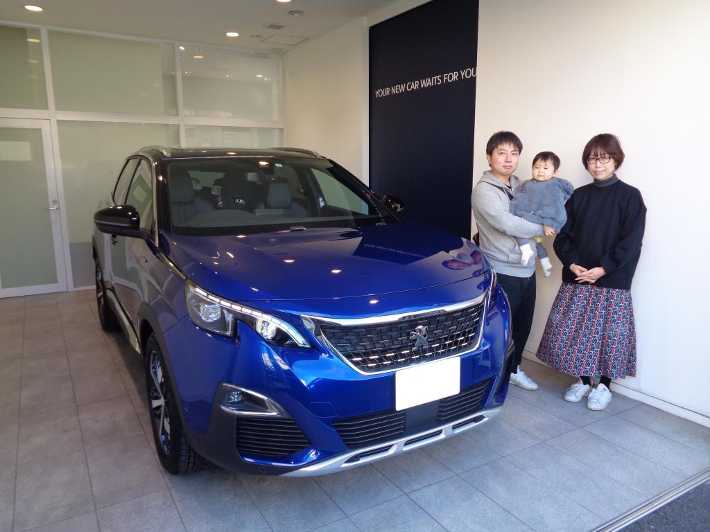 PEUGEOT 3008　納車式