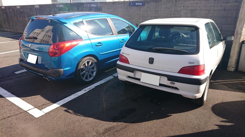 フランス車感丸出しの、我が愛車（通勤1号・3号）