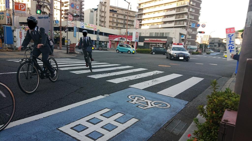 事故ゼロ運動 街頭活動 4日目