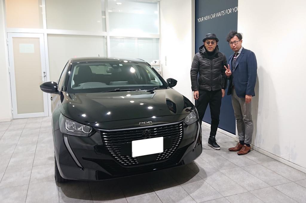 お洒落マン、お勤めご苦労様です、の巻（PEUGEOT208 納車式）