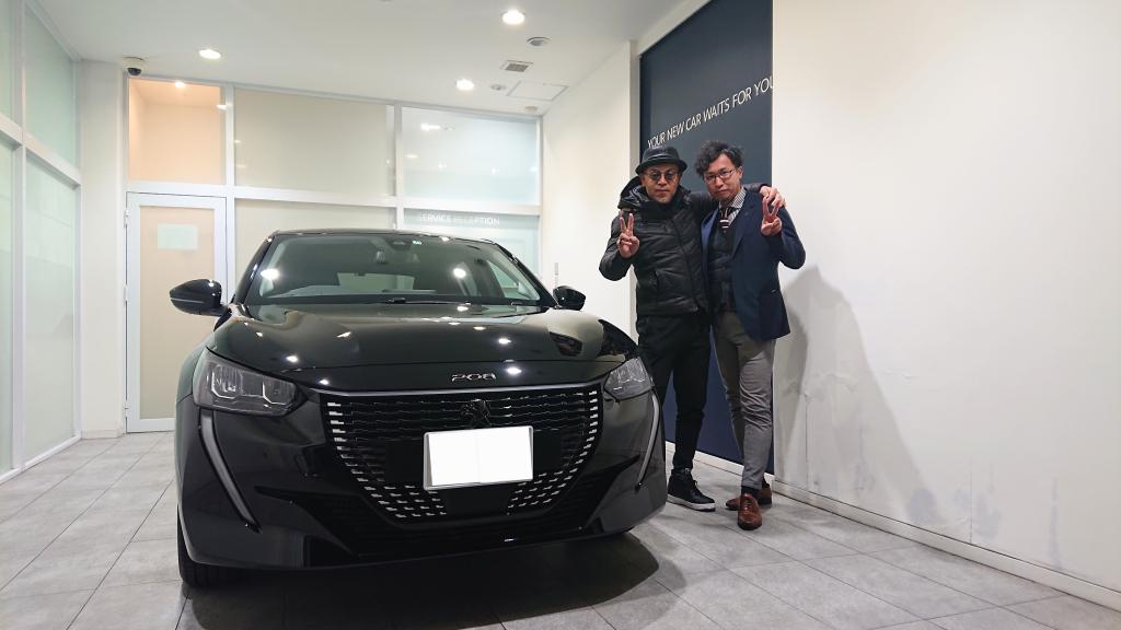 お洒落マン、お勤めご苦労様です、の巻（PEUGEOT208 納車式）