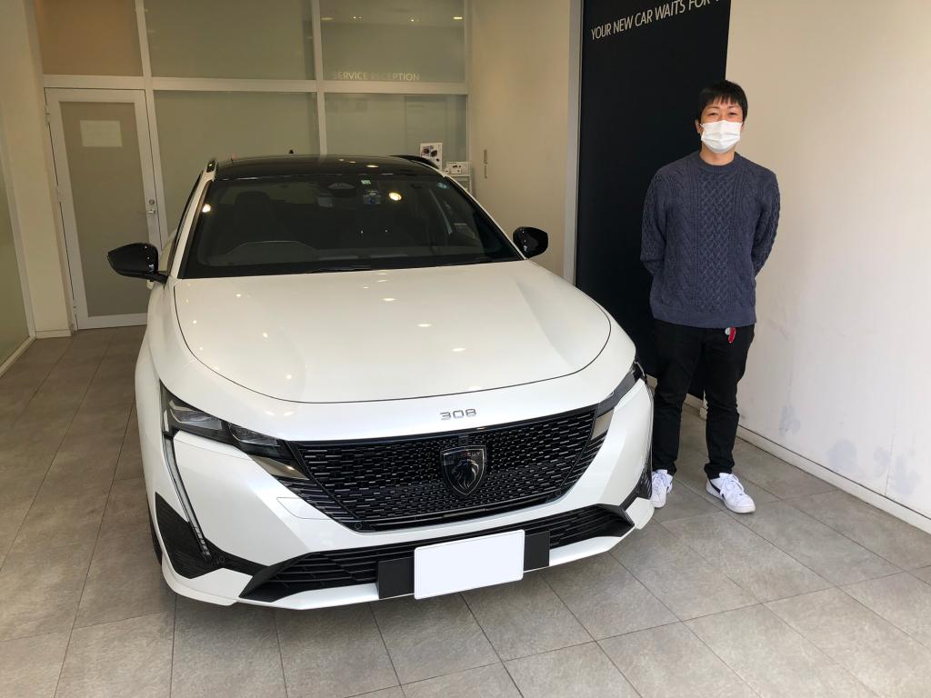NEW 308SW GT HYBRID　納車式✨