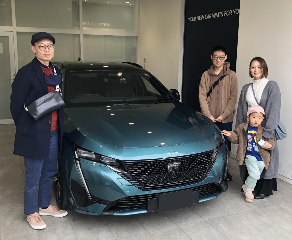 308 SW GT BlueHdi 納車式