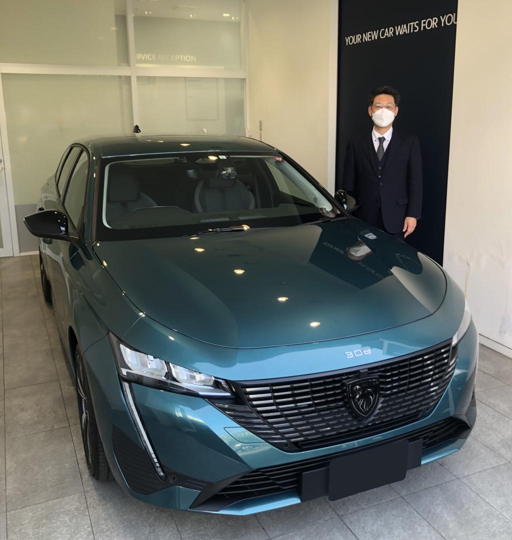 308SW Allure BlueHDi 納車式