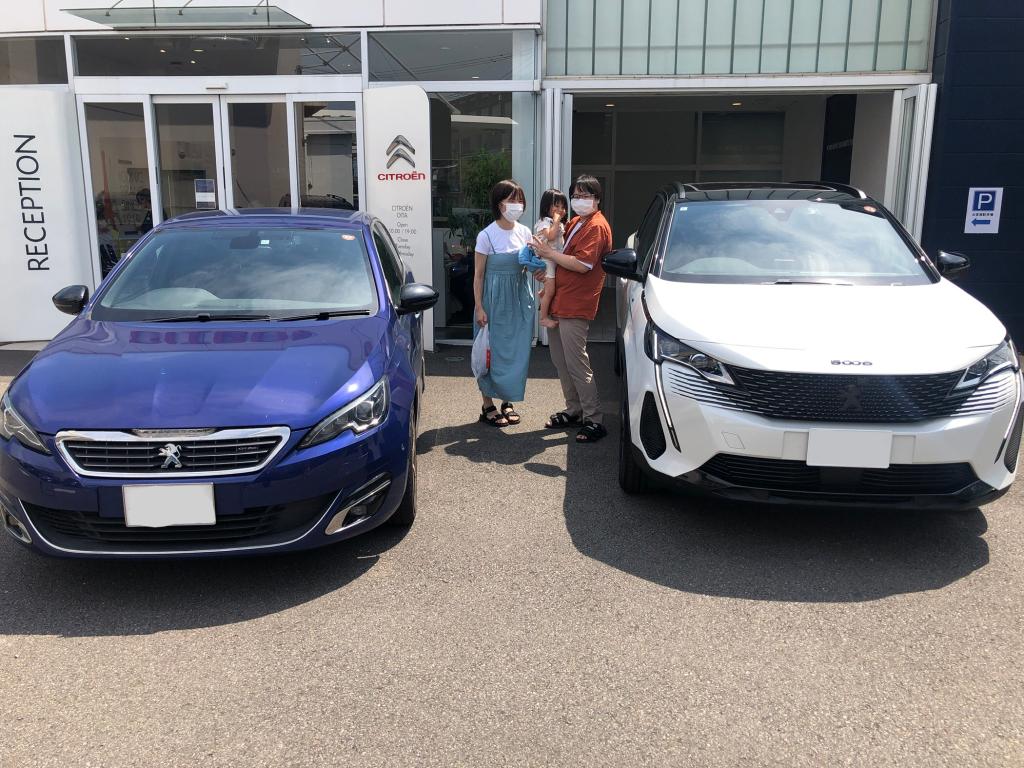 5008 GT BlueHDi Black Pack　納車式🚘