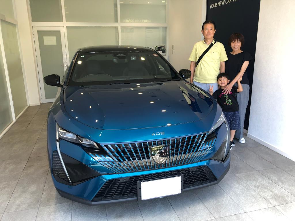 NEW 408 GT HYBRID First Edition　大分初納車式✨